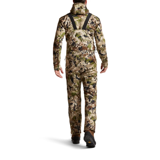 Мъжки зимни ловни гащеризони Traverse Bibs с подплата от шерпа вълна – топли, водоустойчиви и удобни