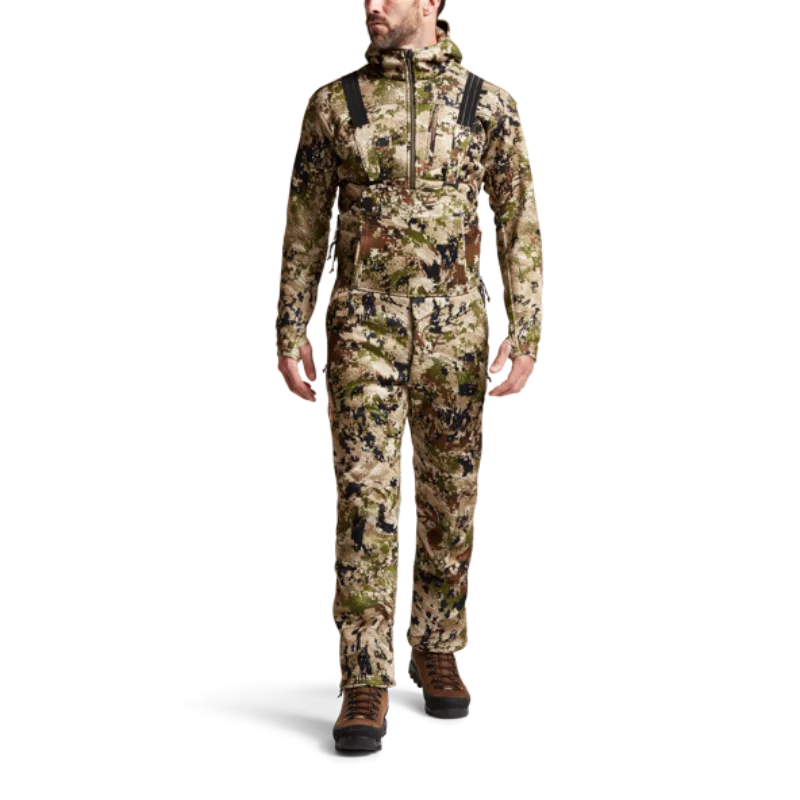 Мъжки зимни ловни гащеризони Traverse Bibs с подплата от шерпа вълна – топли, водоустойчиви и удобни